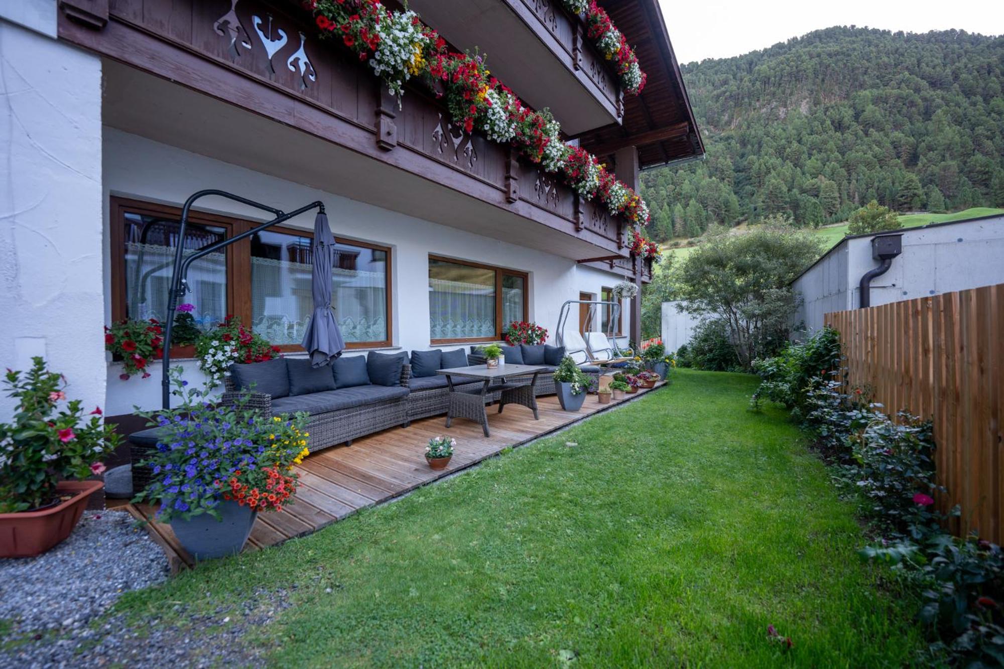 Gaestehaus -Pension Edelweiss Vent Eksteriør bilde